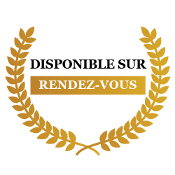 Disponible sur rendez-vous